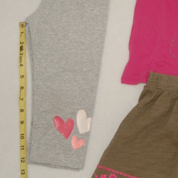Girls Age: 6/7 Bundle, 100% Cotton Summer Top & Bottoms - Picture 9 of 15